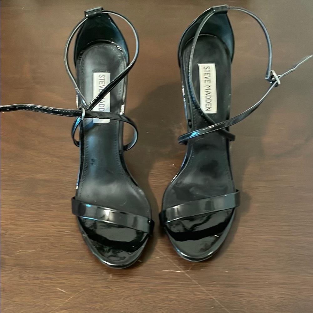 Steve Madden Black Elegant Heels